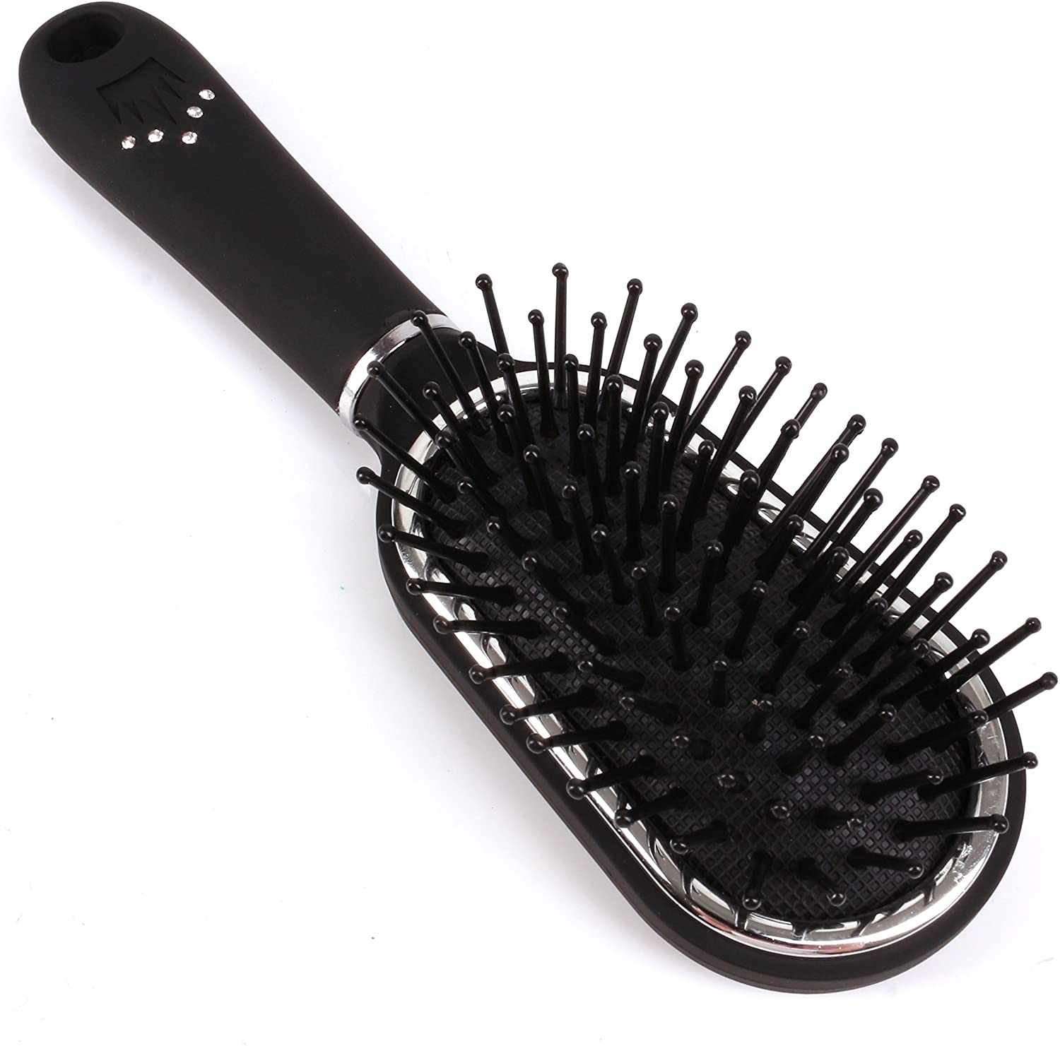 Professional Salon Hairbrush Comb Styling Paddle Oval Diamante Cushion Massage Professional Salon Hairbrush Comb Styling Paddle Oval Diamante Cushion Massage